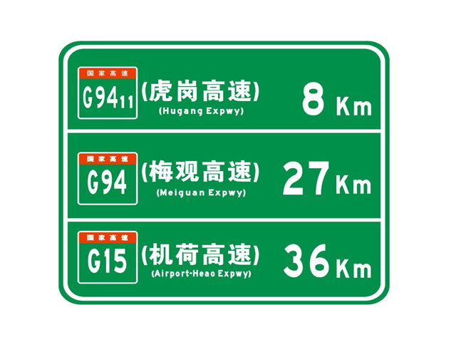 高速標牌